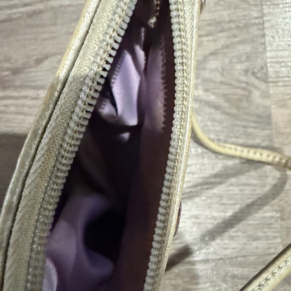 Coach Purple and Silver Wristlet - Picture 6 of 6